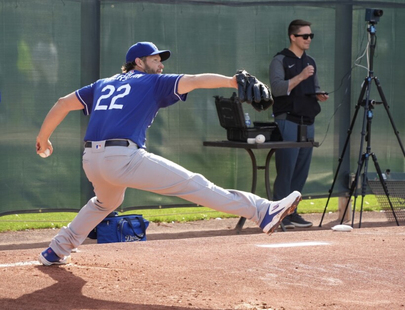 Dodgers Spring Training: Clayton Kershaw Taking 'Little Step Back