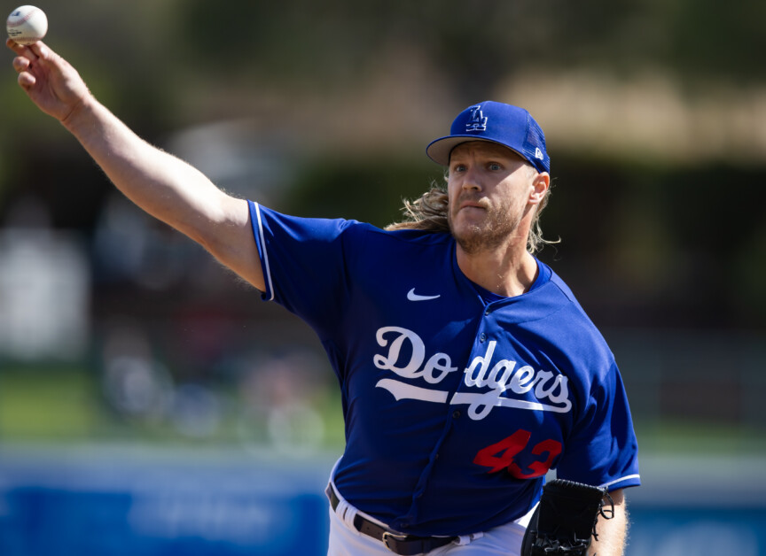2023 Dodgers Spring Training: Noah Syndergaard frustrated after first  appearance 