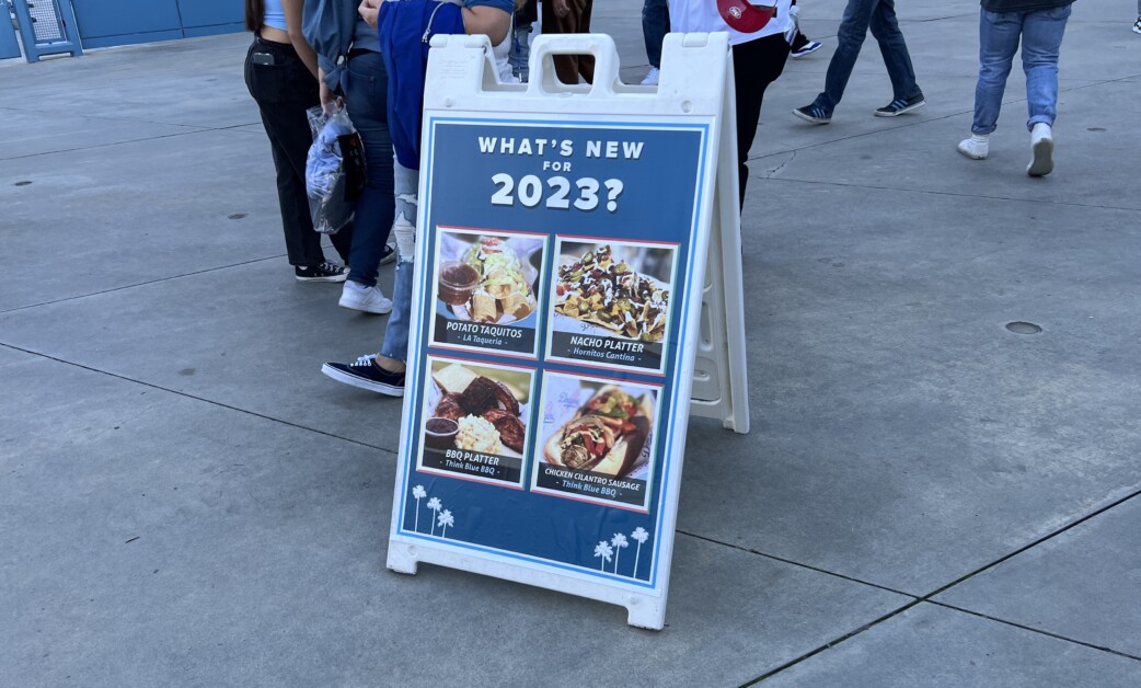 Dodger Stadium new food items for the 2023 season - True Blue LA