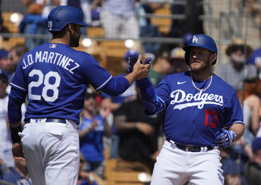Dodgers Spring Training Highlights: Max Muncy & J.D. Martinez Home Runs  Against Brewers