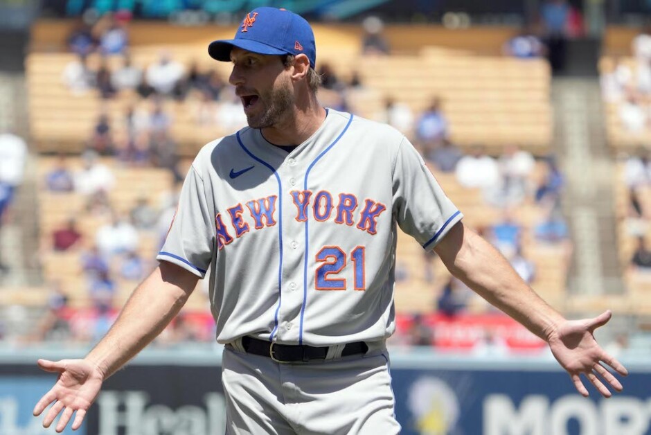 Mets' Max Scherzer says he only had sweat and rosin on his hands: 'I swear  on my kids' lives