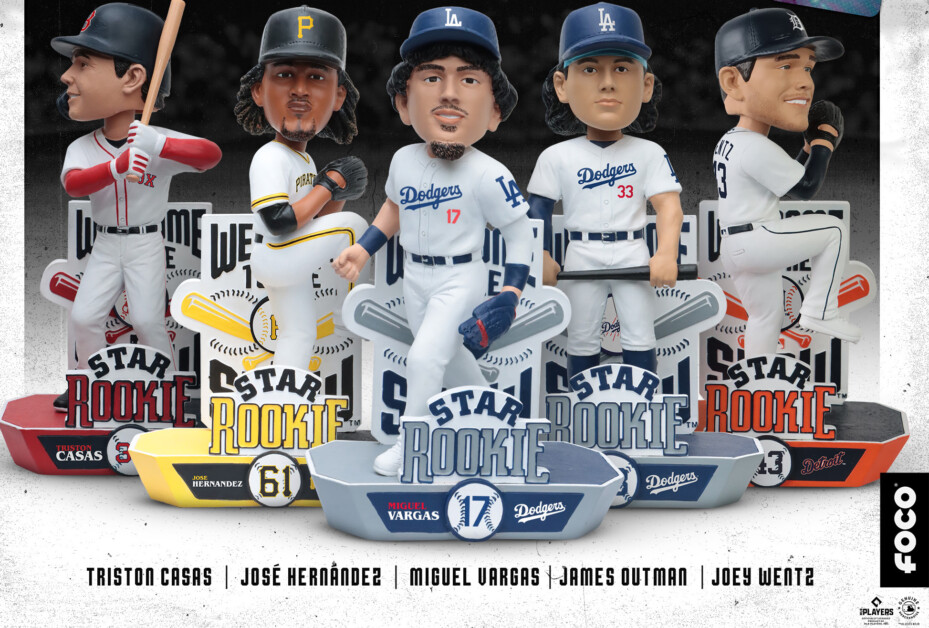 Los Angeles Dodgers on X: The rookies. It's James Outman and Miguel Vargas  Bobblehead Night presented by Budweiser!  / X