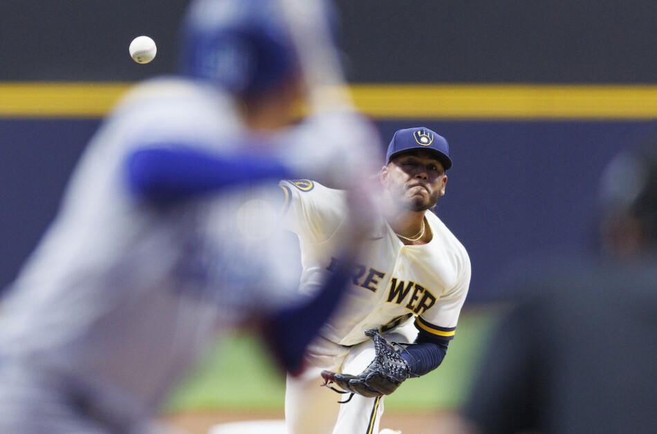 Freddy Peralta earns spot in Brewers' starting rotation