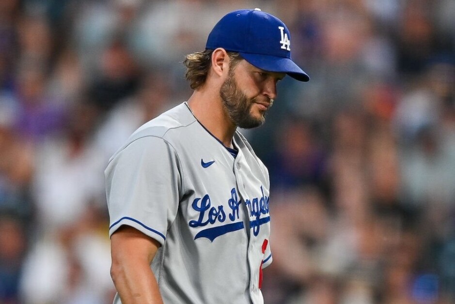 Dodgers put Clayton Kershaw on IL with inflammation