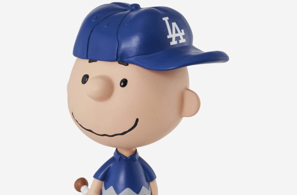 MLB Los Angeles Dodgers Snoopy Charlie Brown Woodstock The Peanuts
