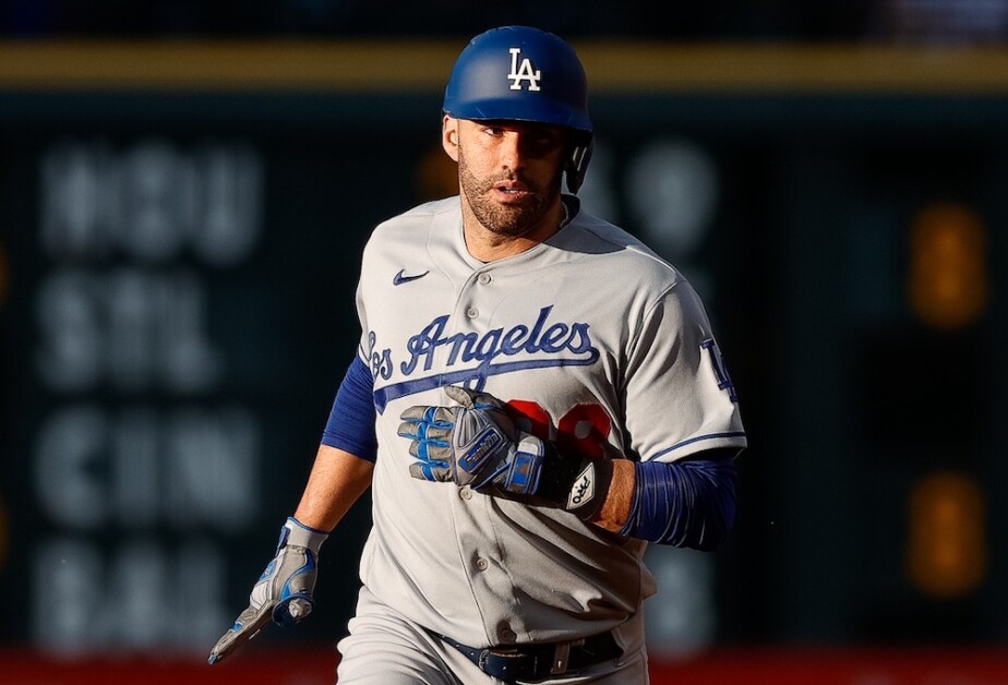 Dodgers DH J.D. Martinez wins National League player of the week