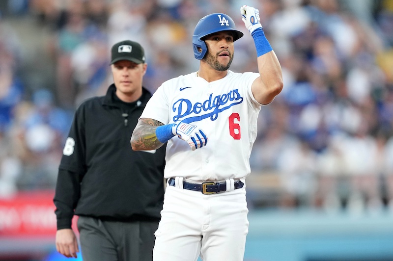 David Peralta Thanks Dodgers Teammates, Fans & More: 'Choo-Choo To Everyone