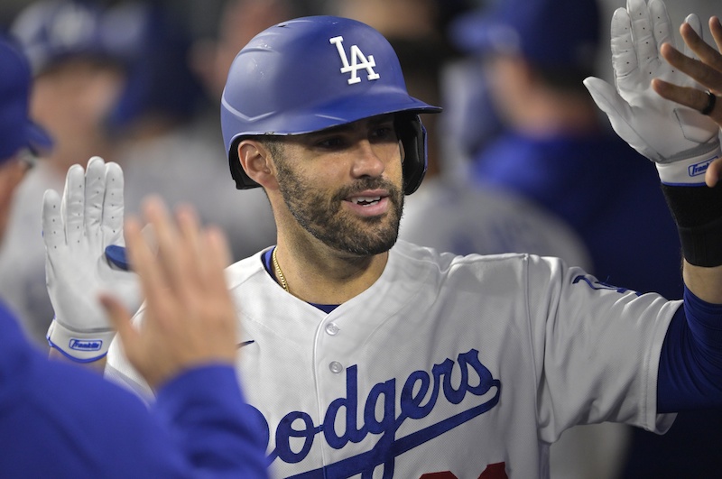 J.D. Martinez Was 'Nervous' In Return To Dodgers Lineup