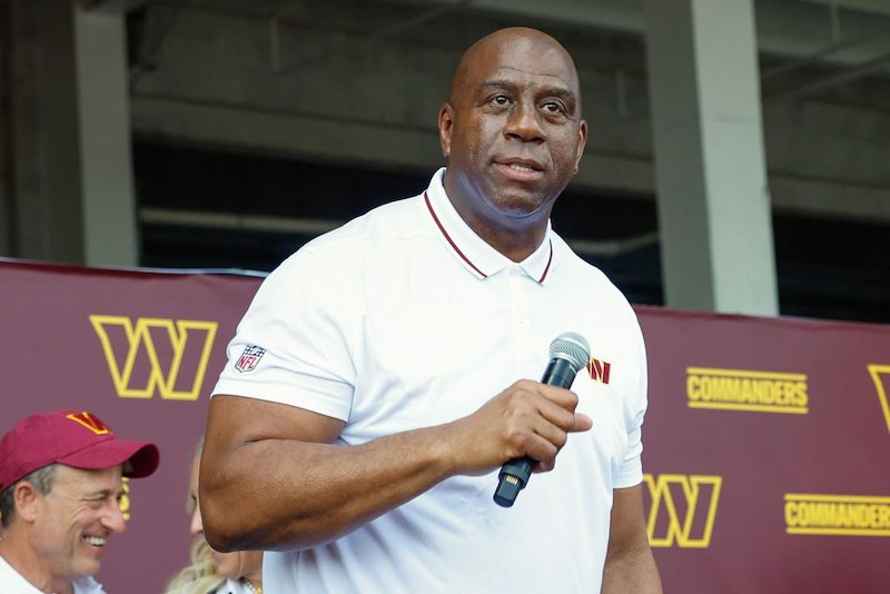 Magic Johnson Grows Sports Ownership With Commanders Stake