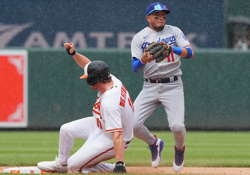 James Outman became the first lefty to hit HR over Orioles' LF wall