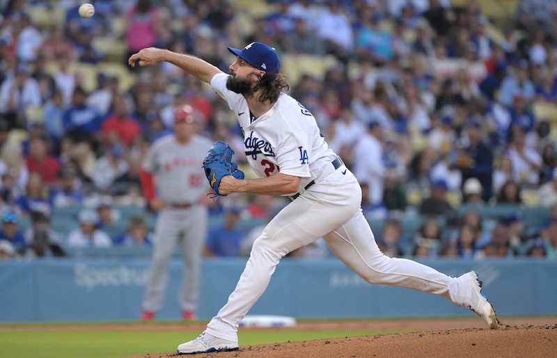 Tony Gonsolin keeps Angels in check in Freeway Series opener