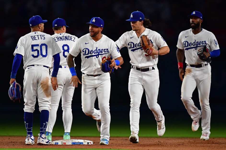 Dodgers slice magic number to 1 with rout of Rockies – Orange County  Register