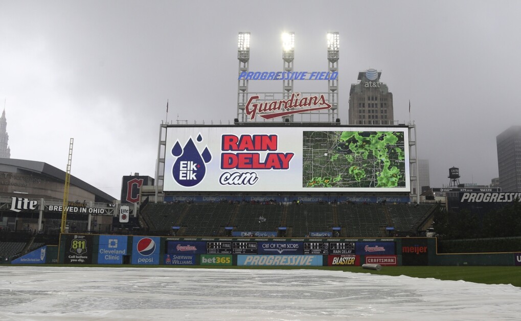 Rain will delay first pitch of Guardians vs. Yankees Game 5
