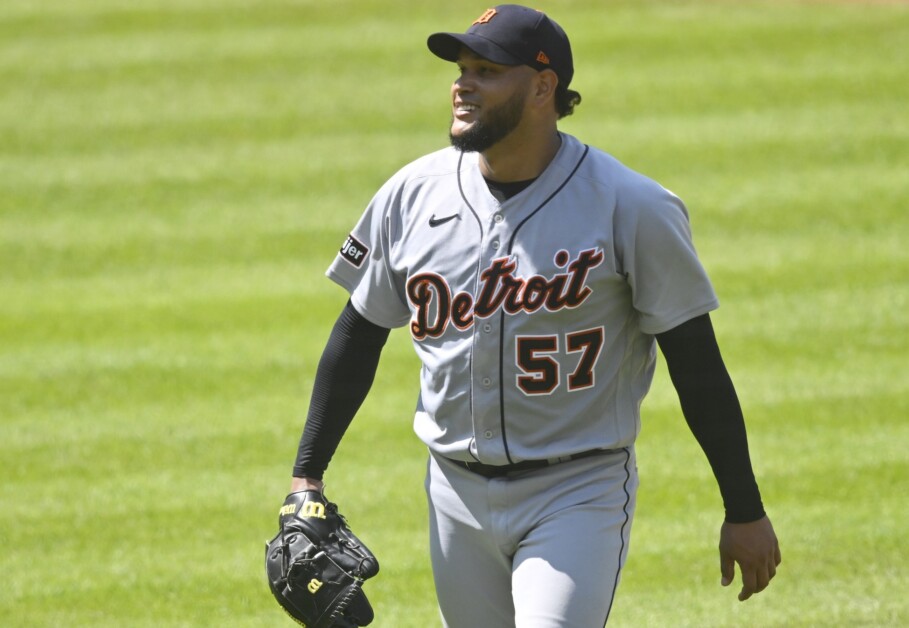 Eduardo Rodriguez blocks trade to Dodgers, remains with Tigers past deadline