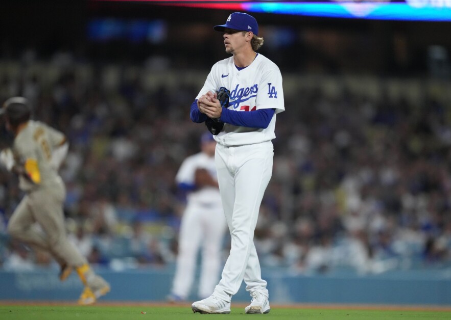 Gavin Stone Possibly Being Removed From Dodgers Starting Rotation 