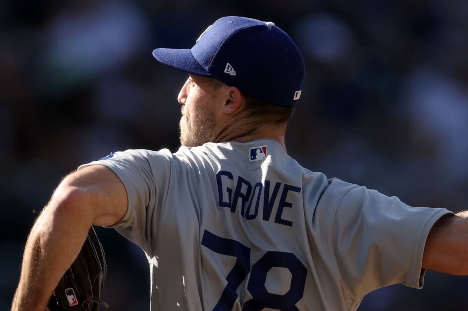 2023 Los Angeles Dodgers Opening Day Roster: Michael Grove