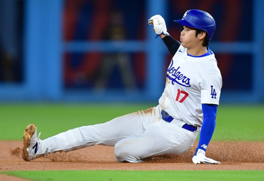 Shohei Ohtani breaks Rickey Henderson's MLB record