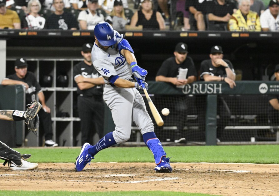 Chris Taylor is encouraged by the swing mechanics