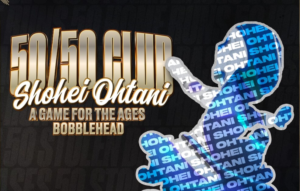 FOCO Selling Shohei Ohtani 50/50 Club Bobbleheads & More Merchandise